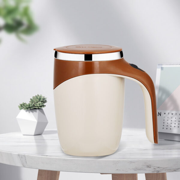 Rechargeable Model Automatic Stirring Cup Coffee Cup High Value Electric Stirring Cup Lazy Milkshake Rotating Magnetic Water Cup - Image 7