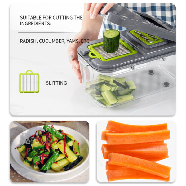 Kitchen Multi-function Vegetable Cutter - Image 3