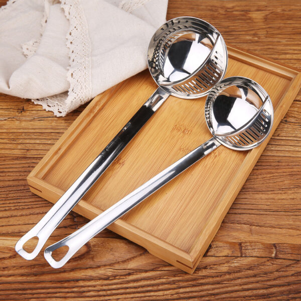 Kitchen colander stainless steel spoon - Image 3