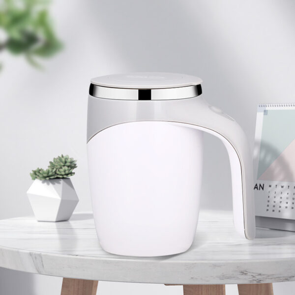 Rechargeable Model Automatic Stirring Cup Coffee Cup High Value Electric Stirring Cup Lazy Milkshake Rotating Magnetic Water Cup - Image 4