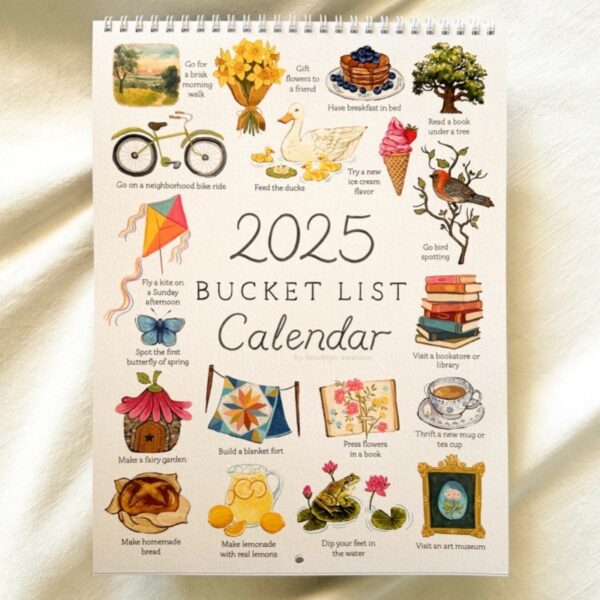 2025 Wish List Calendar Creative High-looking Value Wall Calendar Great Gifts Calendar Gift Home Decor - Image 7